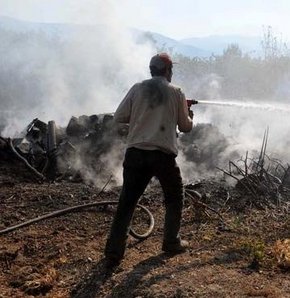 MİT lojmanlarında yangın paniği!