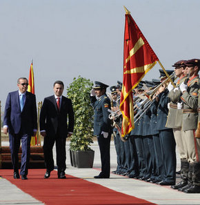 Makedonya'da Erdoğan coşkusu