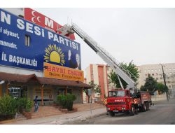 Gaziantep’te Şiddetli Rüzgar Ve Yağmur