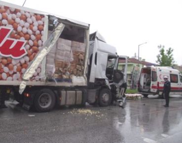 Kulu'da Trafik Kazası: 1 Yaralı