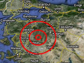 Simav seçimde 24 depremle sarsıldı